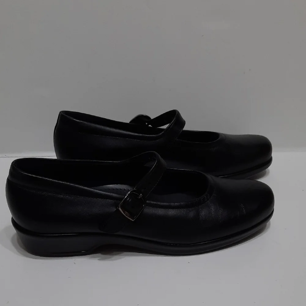 SAS Black Mary Jane Flats - Picture 11 of 11